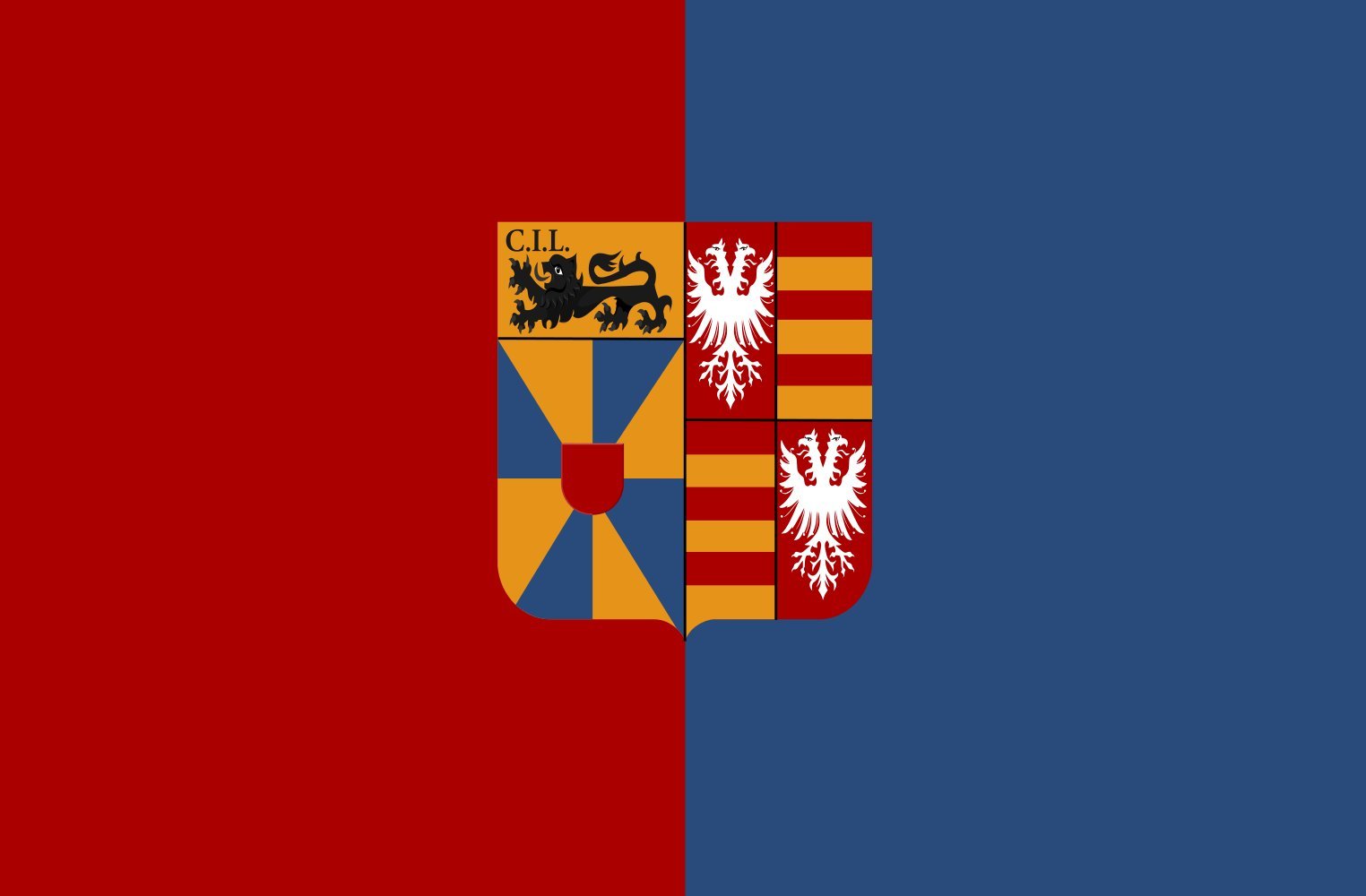 Drapeau Langemark-Poelkapelle vlag grand format pour vos célébrations locales