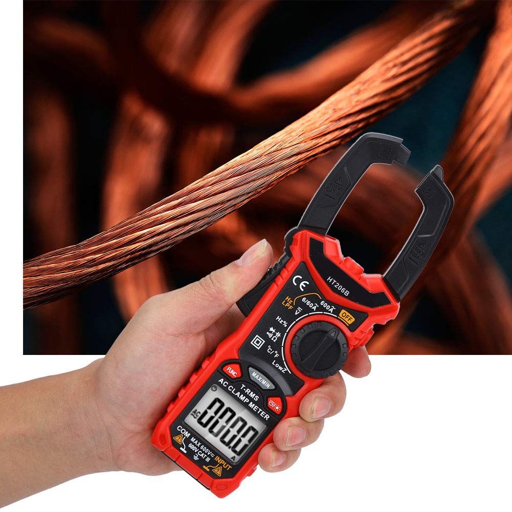 FS899L - Multimetro Digitale Intelligente, 6000 Conteggi, Con LCD - Foto 5