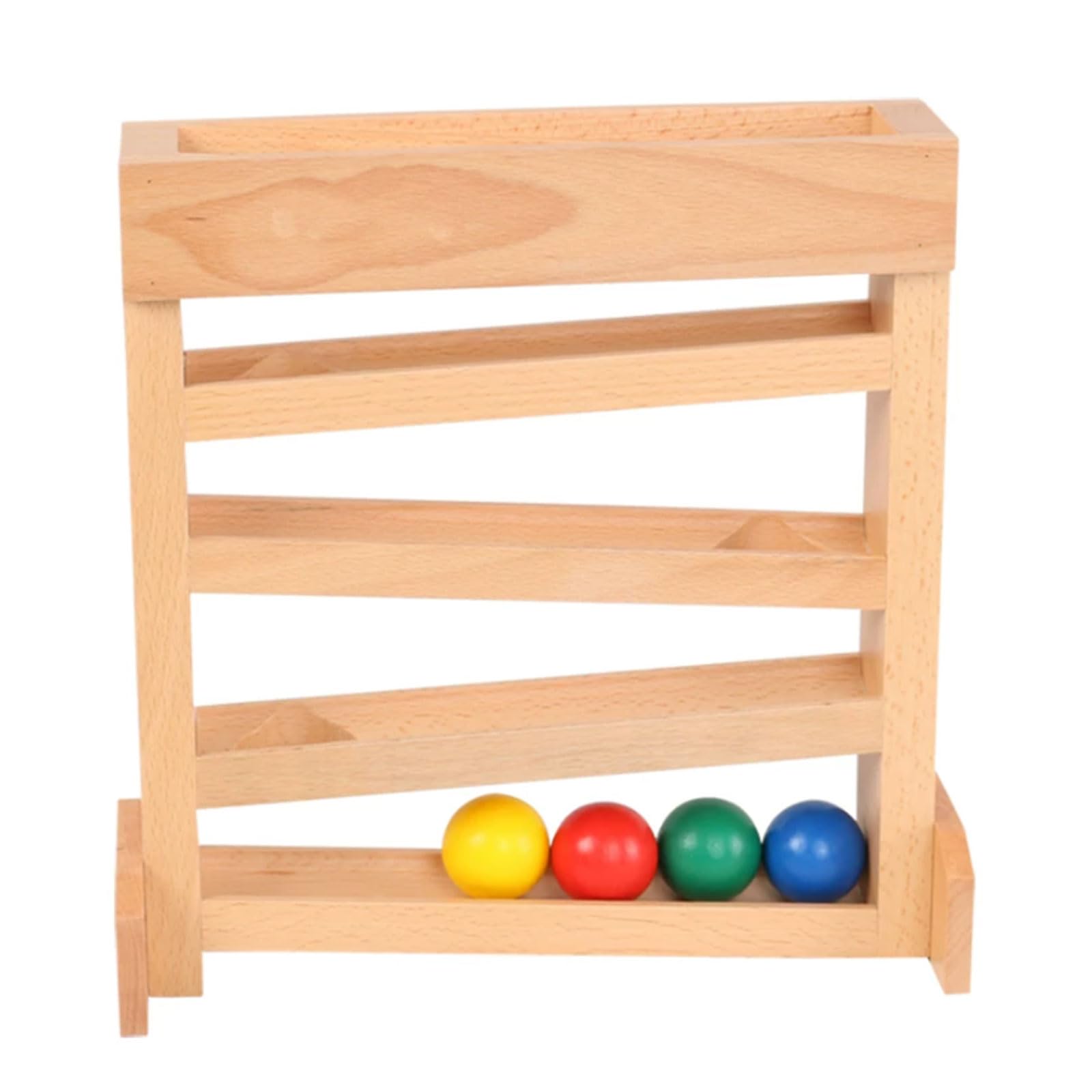 Montessori Visuelles Verfolgungsballrampen | Sensorisches & Ursache-Wirkung-Lernspielzeug für Kleinkinder 1-3 Jahre