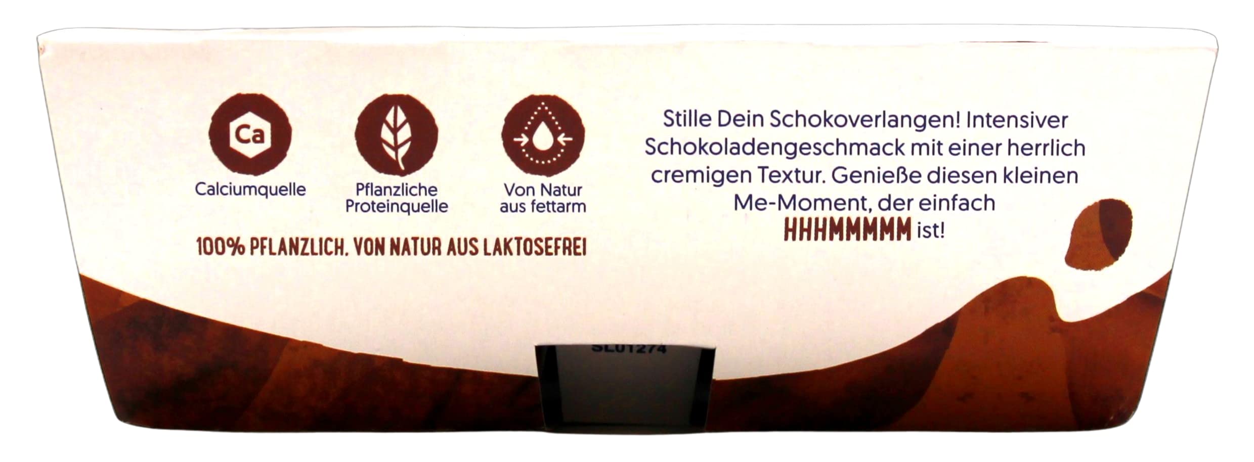 alpro verführerisch dunkle Schokolade pflanzliches Dessert vegan, 6er Pack (6 x 500g)