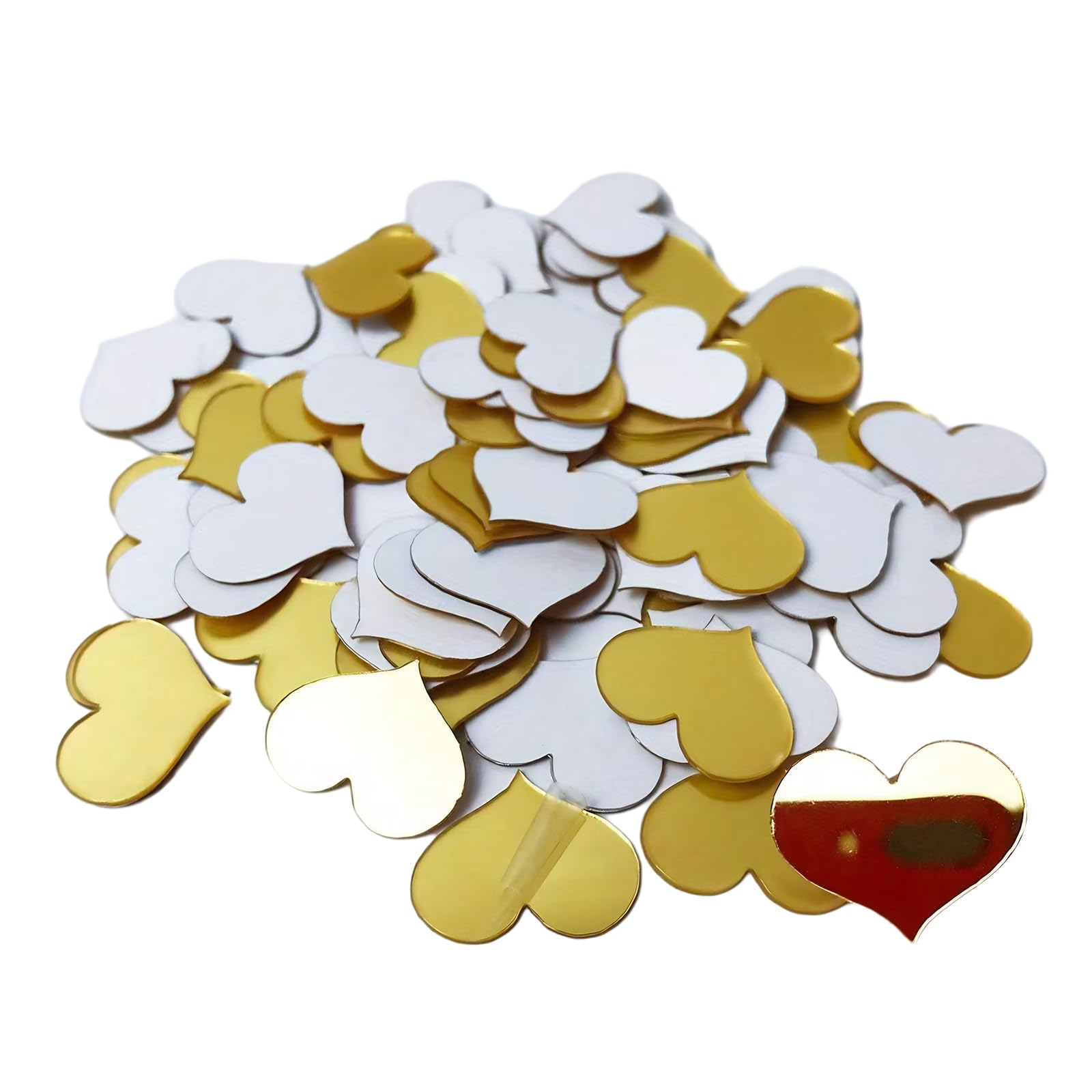 Autocollants muraux acrylique amovibles dorés pour décoration murale de salon et design de chambre