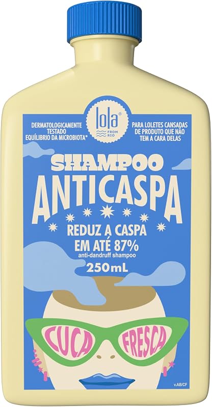 Shampoo Anticaspa Lola Cosmetics Cuca Fresca 250 ml