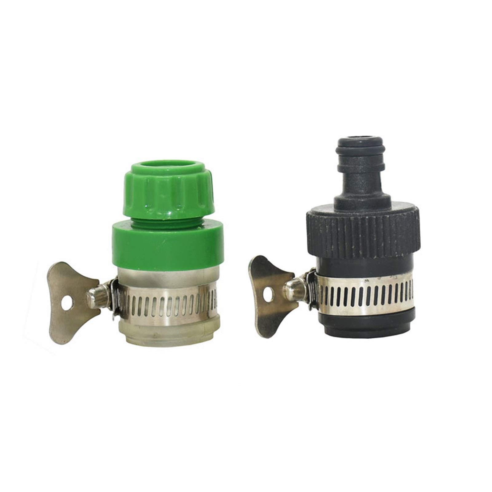 Conector de Manguera de 16 mm Conector de Grifo Redondo para 1/2 Manguera Grez del Grifo Conector rápido de Manguera de 16 mm 20 PCS
