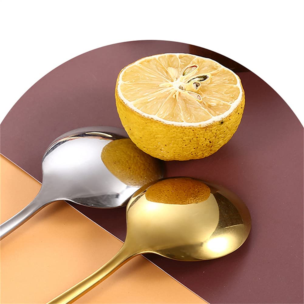Ensembles De Couverts, Ensemble De Couverts 24 Pièces, Service pour 6, Ensemble d'argent en Acier Inoxydable pour La Maison/Bureau/De La Fête, De La Boîte-Cadeau Haut De Gamme,Pink Gold