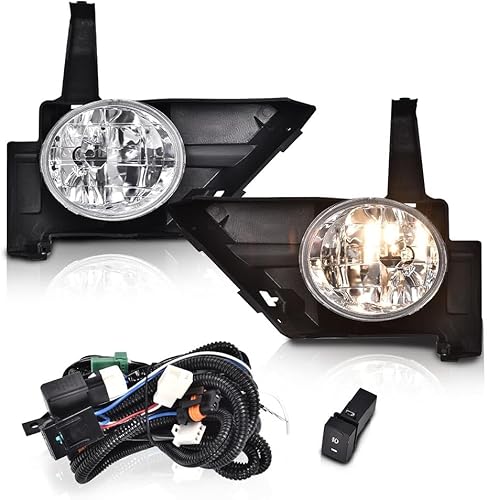 Miniatura 9 de PIT66 Luces antiniebla para parachoques delantero, compatibles con CR-V 2012-2014, luces antiniebla, montaje del lado del conductor y del pasajero,