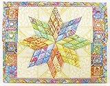 Carol Wilson Star Quilt 10 ct Embossed Blank Note Card Set For Arts Sake