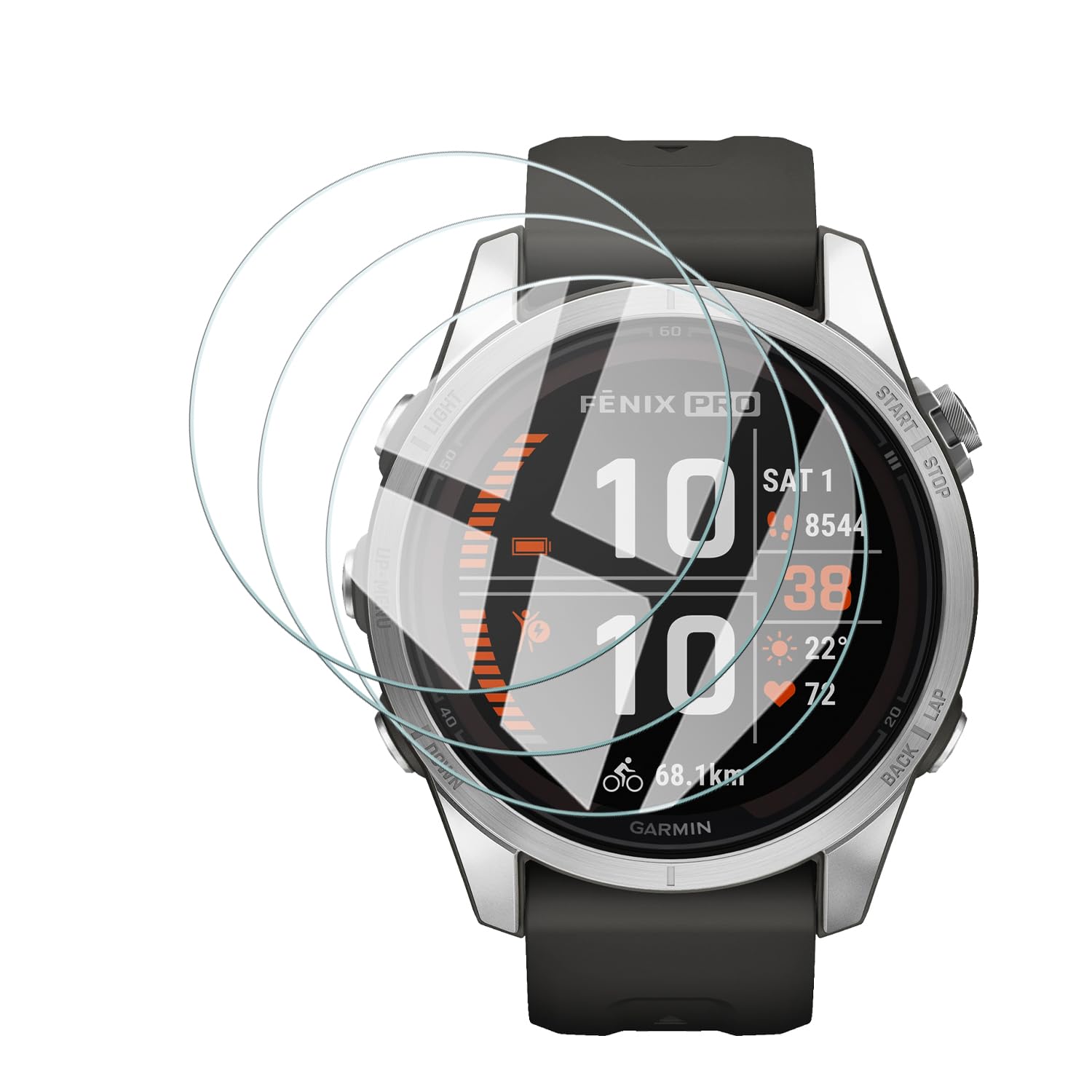 Amazon.co.jp: AiMaoo ガラスフィルム Garmin Fenix 7S Pro 対応 