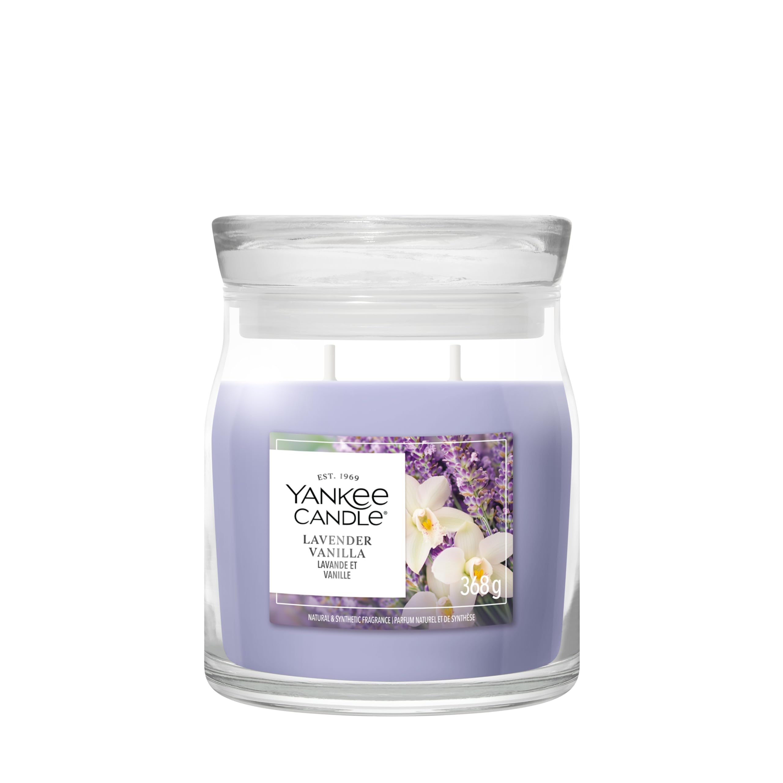 Yankee Candle Lavender Vanilla Medium Jar