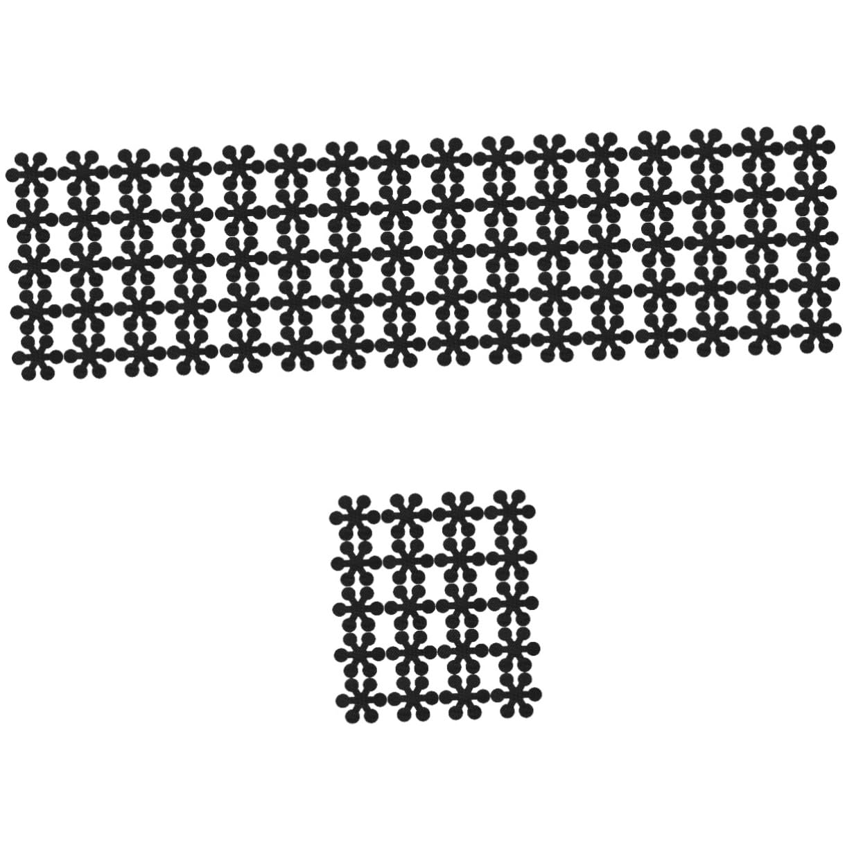 IMIKEYA 100piezas Adhesive Non- Shower Stickers para Baño Diseño De De Seguridad Bañeras y Duchas Antideslizantes y Duraderos