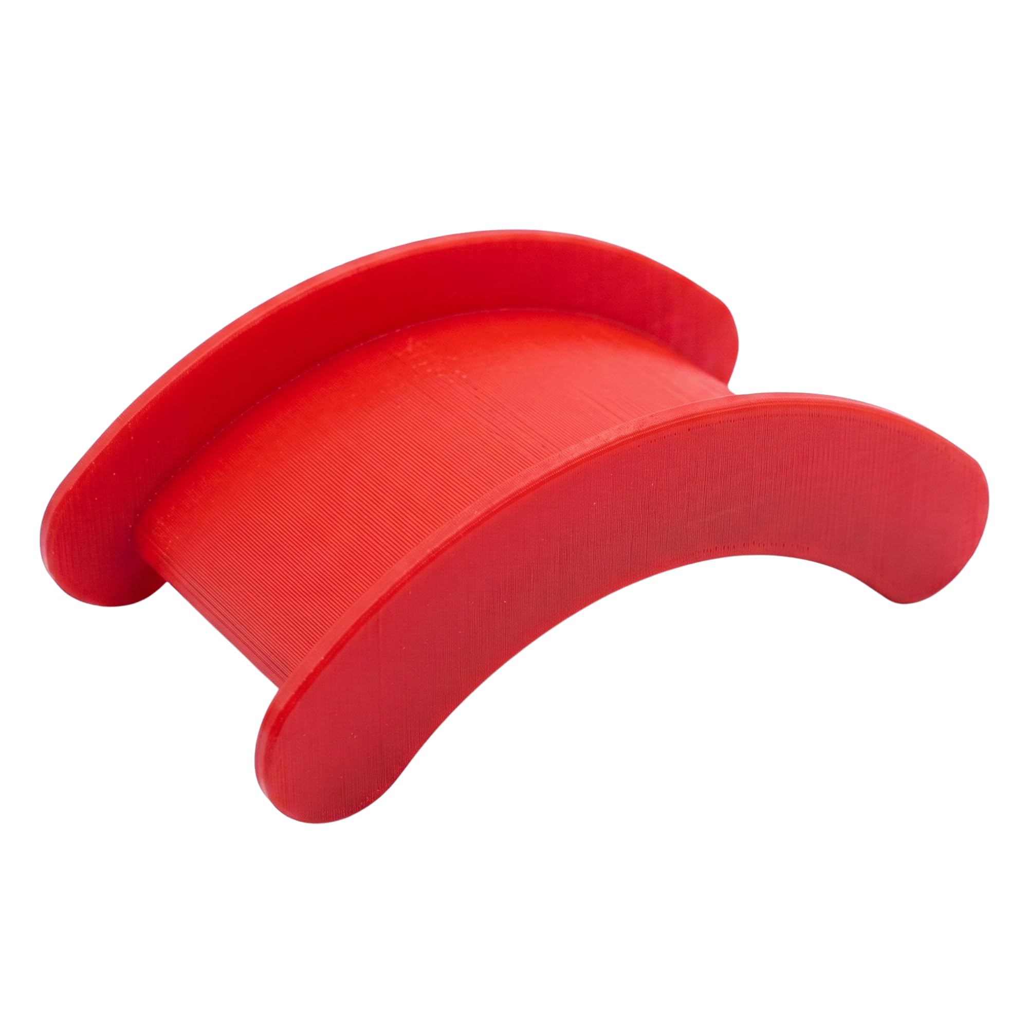 Universal Headphone Mount Compatible with IKEA Skådis Pegboard | Premium Holder for AirPods Max, Gaming Headsets & Over-Ear Headphones | Sleek Tool-Free Setup, Desk Organization Accessory, Red, 2-image-12