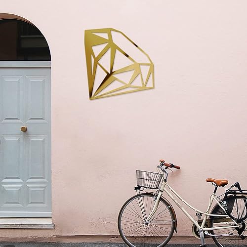 Miniatura 6 de Calcomanías transparentes de diamante cómic (oro metálico) Calcomanías de vinilo impermeables de alta calidad para teléfono portátil, accesorio de