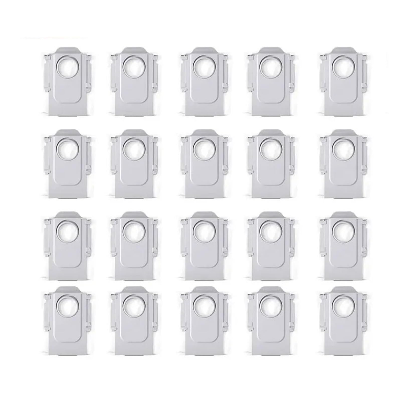 PORRSYDCD Main Side Brush Hepa Filter Mop Cloths Dust Bag Accessory，Compatible With Roborock Qrevo Master/Qrevo Slim Robot Vacuums Cleaner Spare Parts(20PCS)