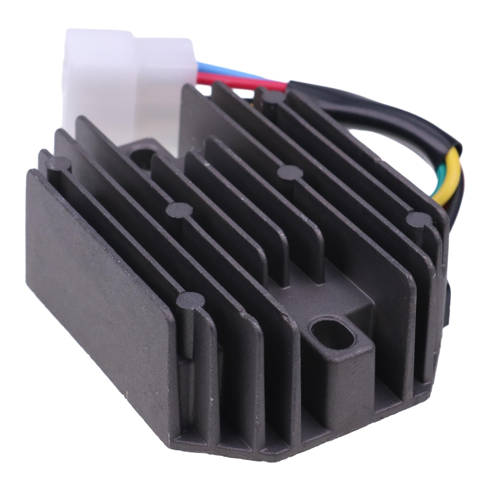 Regulador de voltaje de 12 V RP201-53710 19267-64600 compatible con tractor Kubota B2410HSD B2410HSDB 2410HSE B2710HSD de 6 núcleos