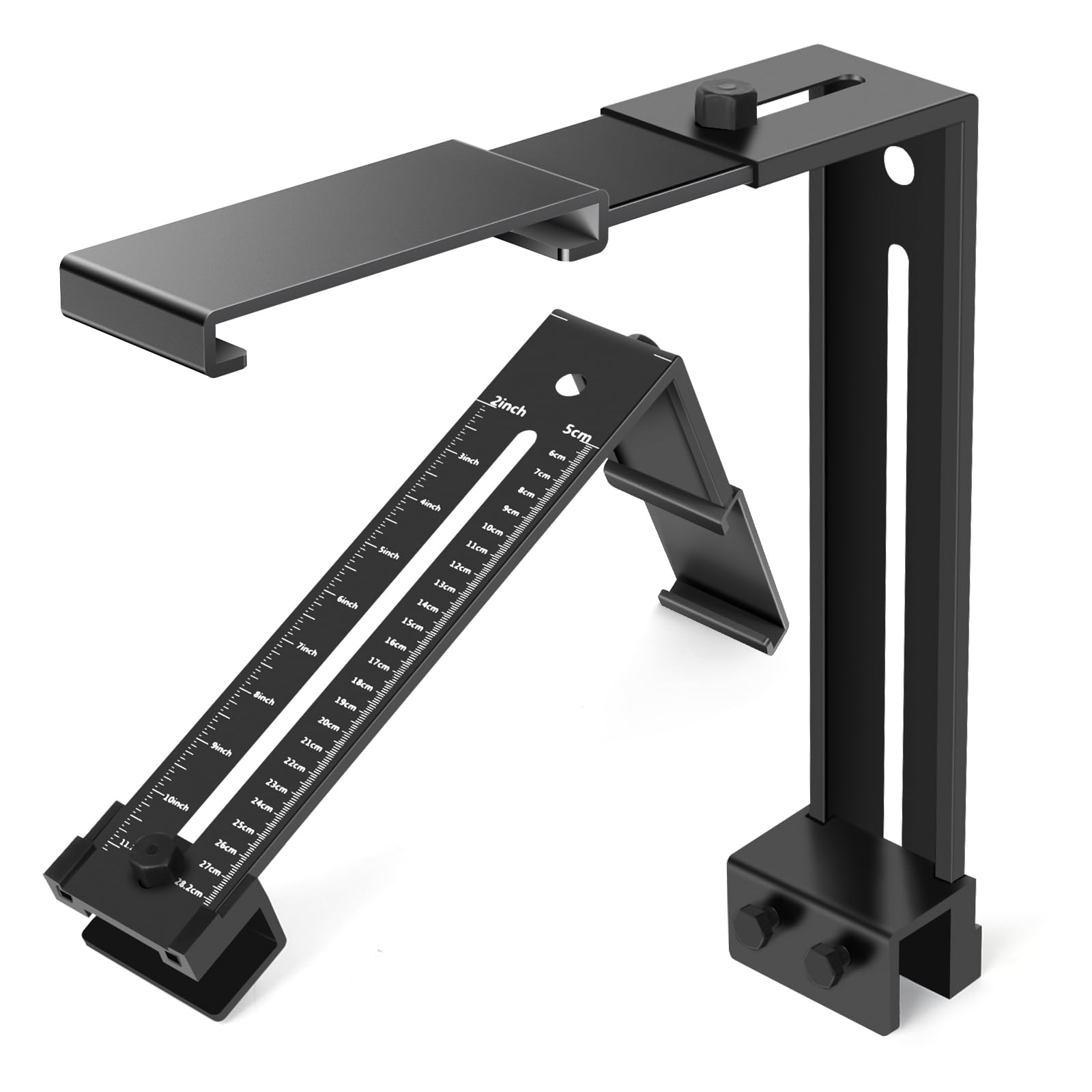 hygger Aquarium Light Clip Holder (for HG-978) (2), Aquarium Fish Tank Light Riser/Holder/Bracket/Stand/Mount