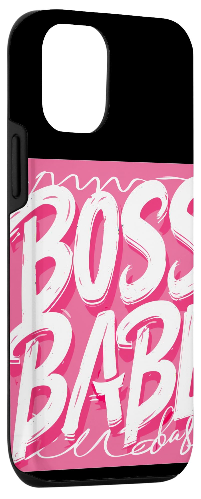 Nice pink Boss Babe Speech Case for iPhone 15 - Image 3