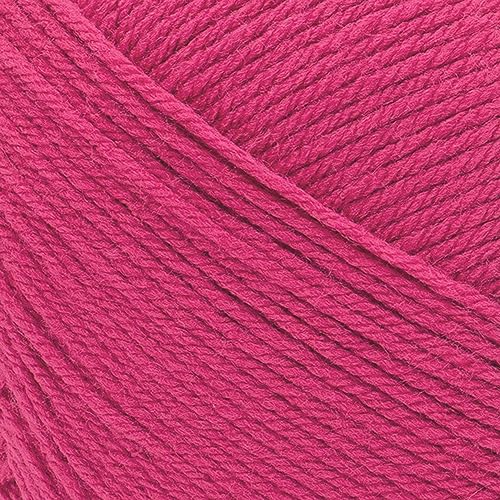 Image of Lion Brand Yarn Pound of Love, Value Yarn, Large Yarn for Knitting and Crochet, Cerise, 1 Pack