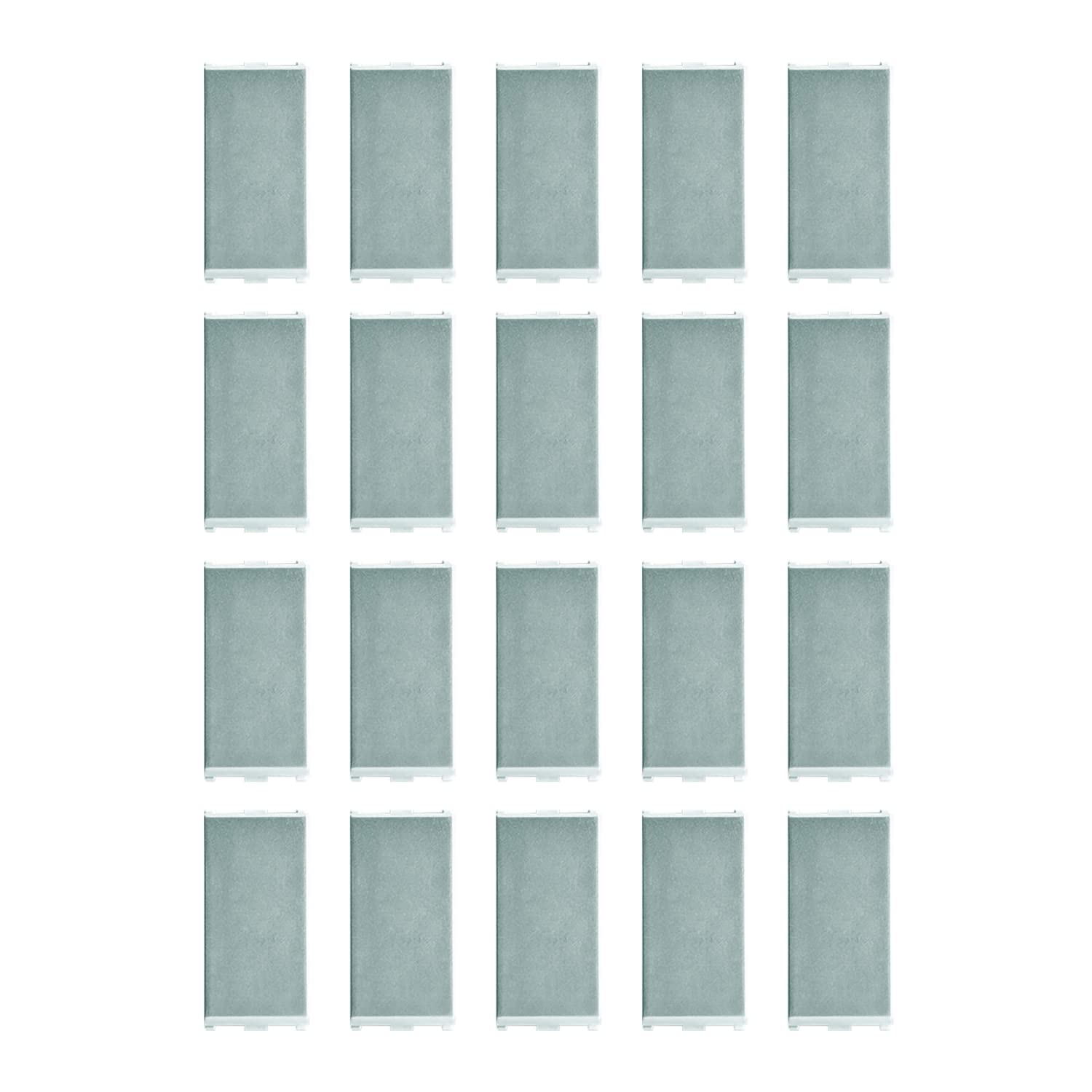 Anchor by Panasonic Roma Urban Modular 66101S_20 240 V Polycarbonate 1M 10AX One-Way Switch (Silver, Pack of 20)-image-40