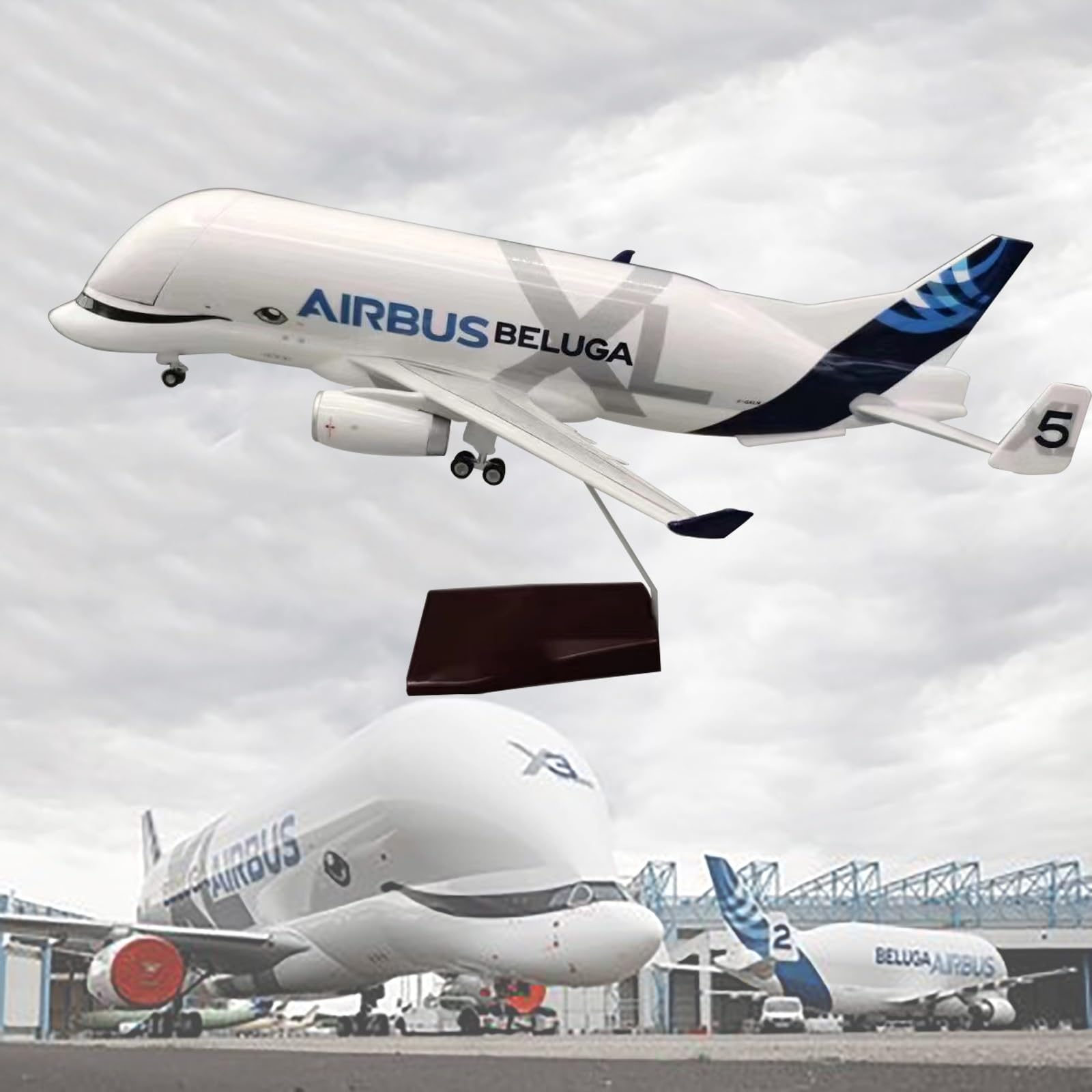 Amazon.co.jp: 1:150 ベルーガ A330 AN-225 アントノフ輸送飛行機