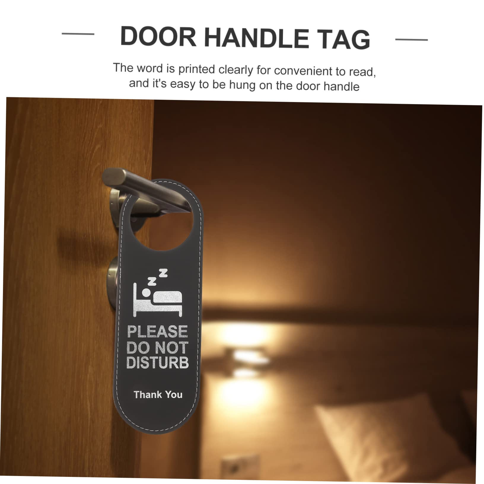 Alipis Panneau Double Face Pour Porte Avec Messages Ne