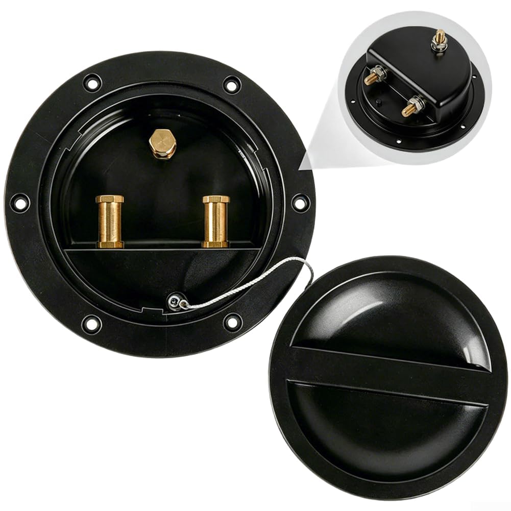 Caja de línea de pesca marina ABS con bobinador eléctrico de 6V-32V blanca