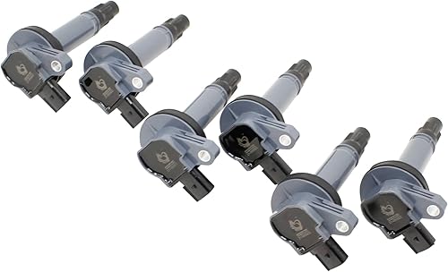 Miniatura 2 de DRAGON FIRE PERFORMANCE Bobinas de encendido y bujías de iridio compatibles con Ford Flex Taurus Edge Explorer F150 Interceptor Lincoln Continental