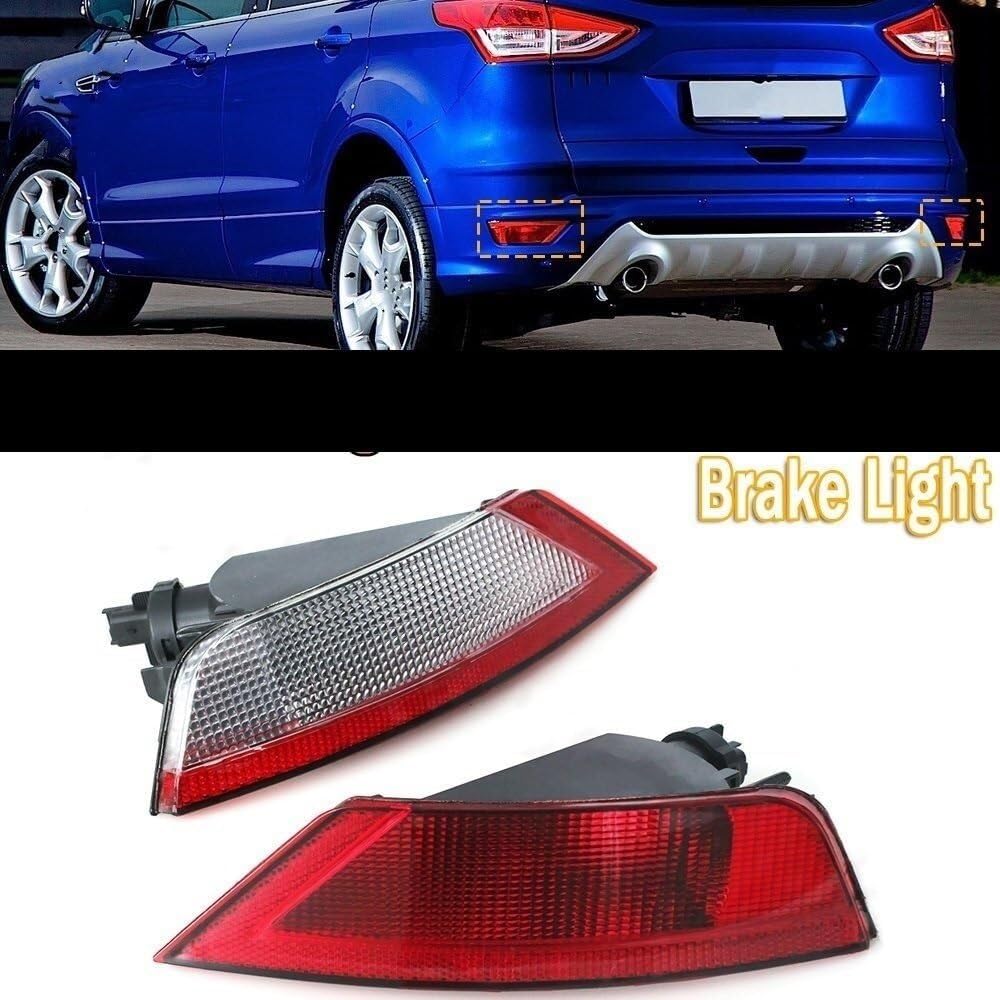 Luz Trasera Parachoques Coche Compatible con Ford Para Kuga 2008-2012 Para Focus 2008-2010 Marcha Atrás Stop Antiniebla Izquierda Derecha Repetidor Lateral Intermitente
