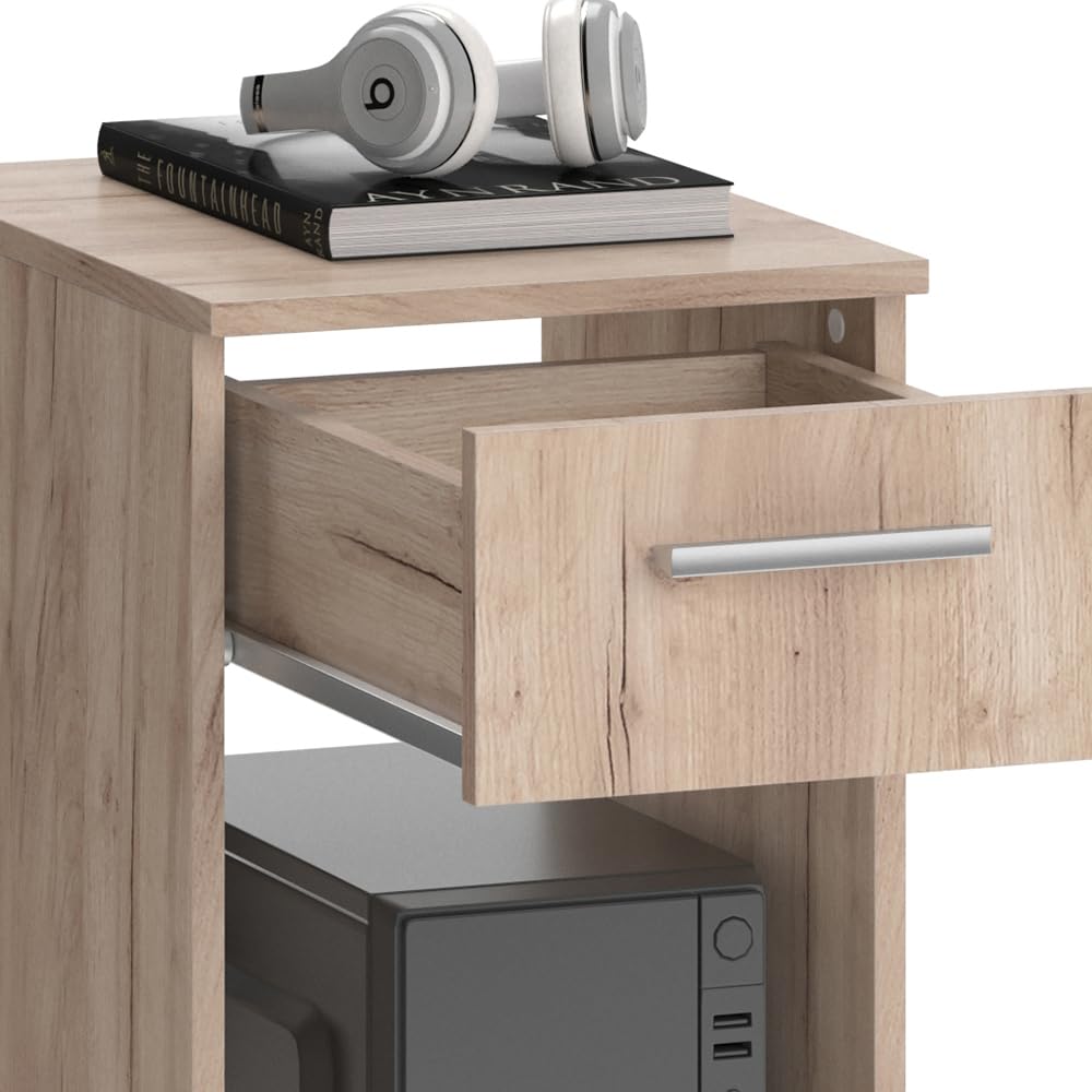 Vicco Armadio per PC Odin, Sonoma, 35.1 x 45 cm, adatto per la conservazione di PC e accessori