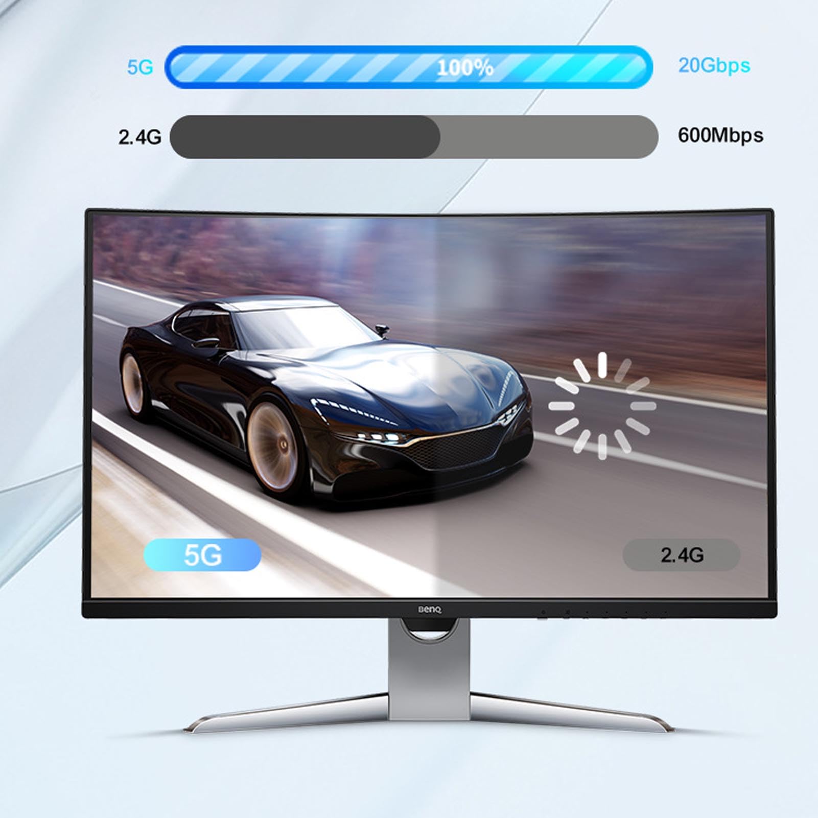 Tonysa Wireless HD Multimedia Nadajnik i Odbiornik, Dekodowanie 4K 1080p Wyjściowe, Podwójny Pasmo 2.4G/5G, Plug & Play, do Przesyłania Strumieniowego do Telewizji/projektora, Typ C