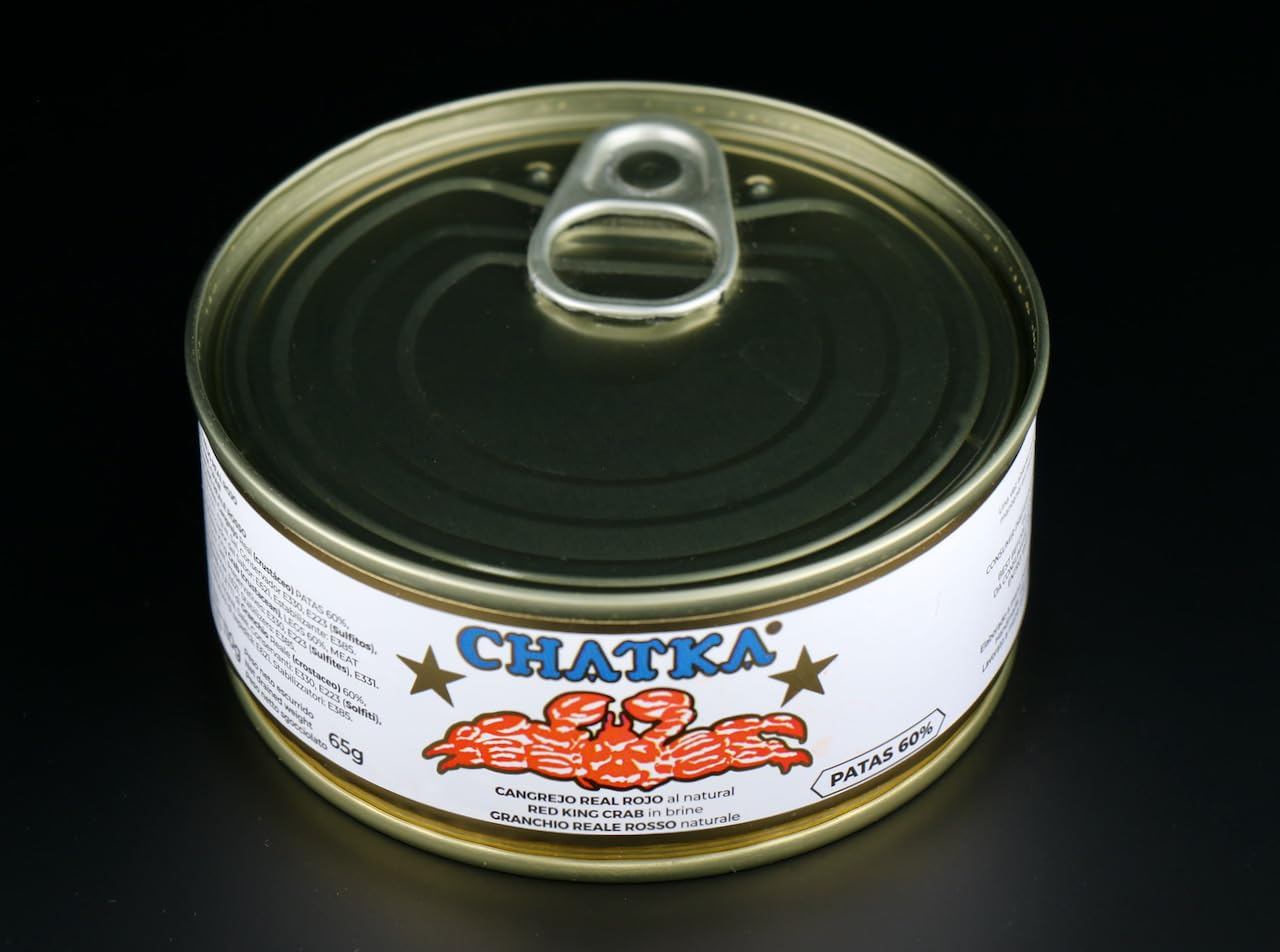 Conserva de cangrejo Real rojo 60% patas y carne desmigada 65 g