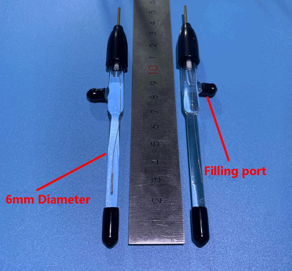 AgCl-Referenzelektrode R03, for den Einsatz im Labor | Hochstabile Silberchloridelektrode mit einem Widerstand von ≤10 kΩ