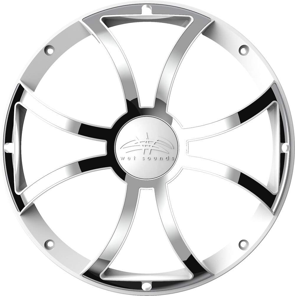 Wet Sounds REVO 12 XS-W-SS 12" Open Grille, White/Stainless