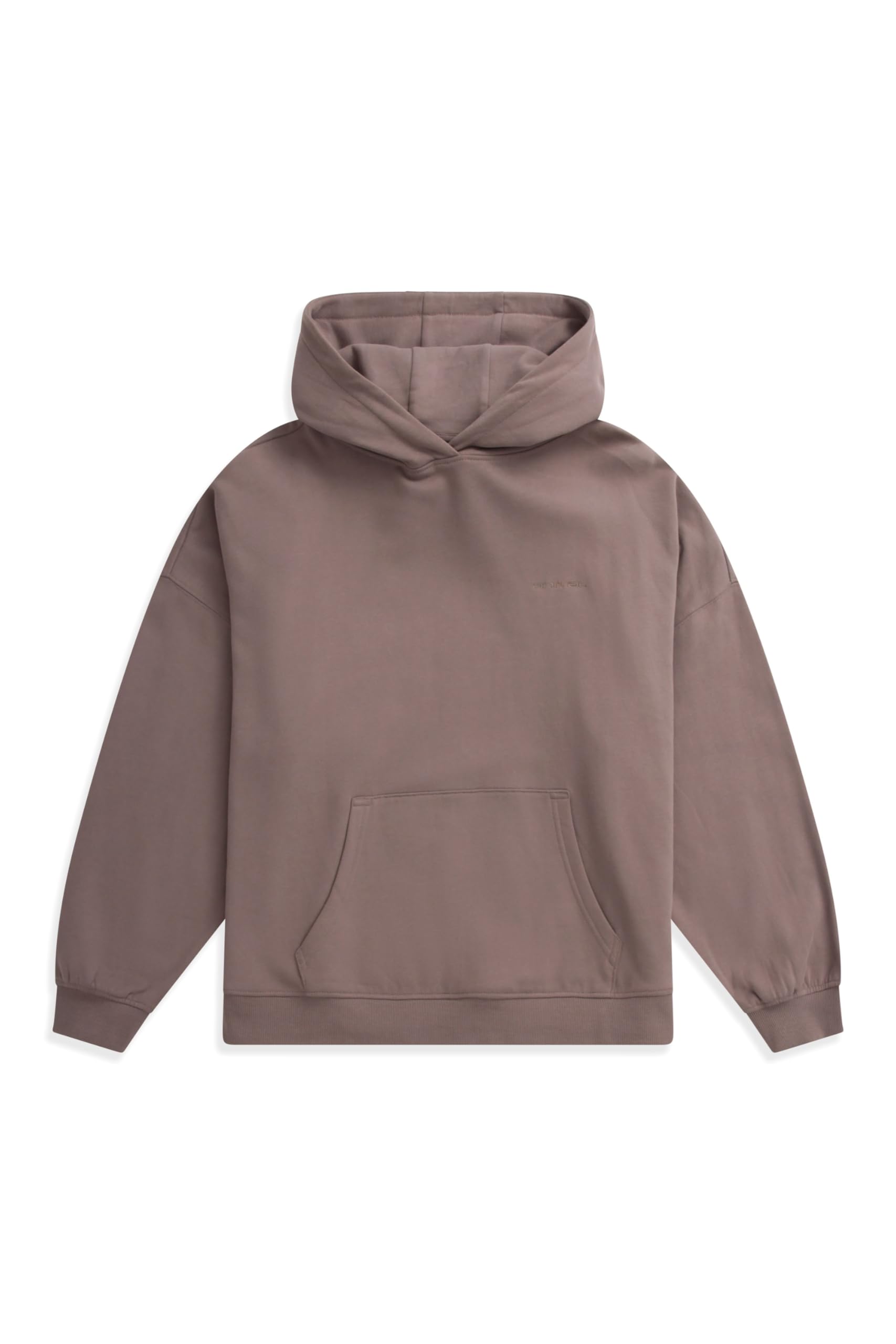 Animal Women's Taupe Idol Drop Shoulder Hoodie - Soft & Cosy Beach Jumper With Kangaroo Pocket, Elasticated Cuffs & Hem - Autumn Winter Walking, Hiking & Outdoors Size 20