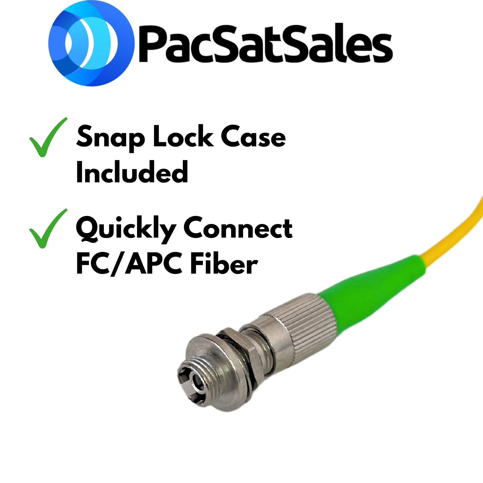 Snapklik.com : PacSatSales - FCAPC Fiber Optic Couplers For FC/APC ...