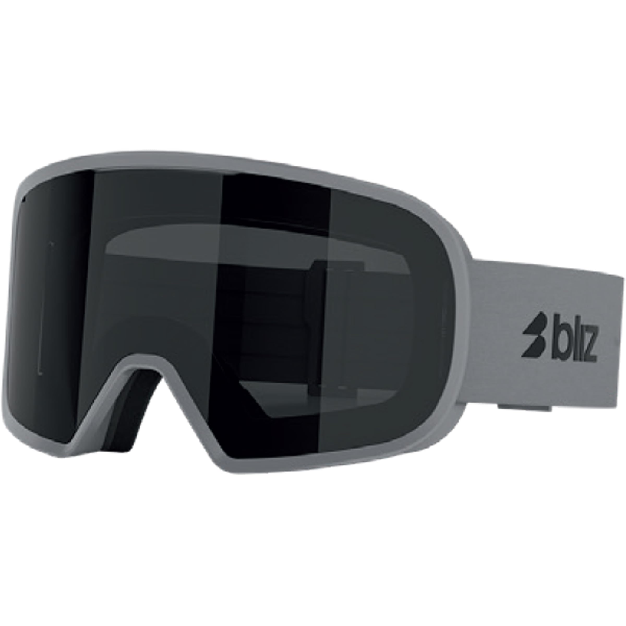 Bliz Unisex G002 Skibrille, matte grey-​smoke, OneSize