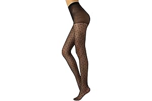 Irresistible Sheer Heart Pantyhose