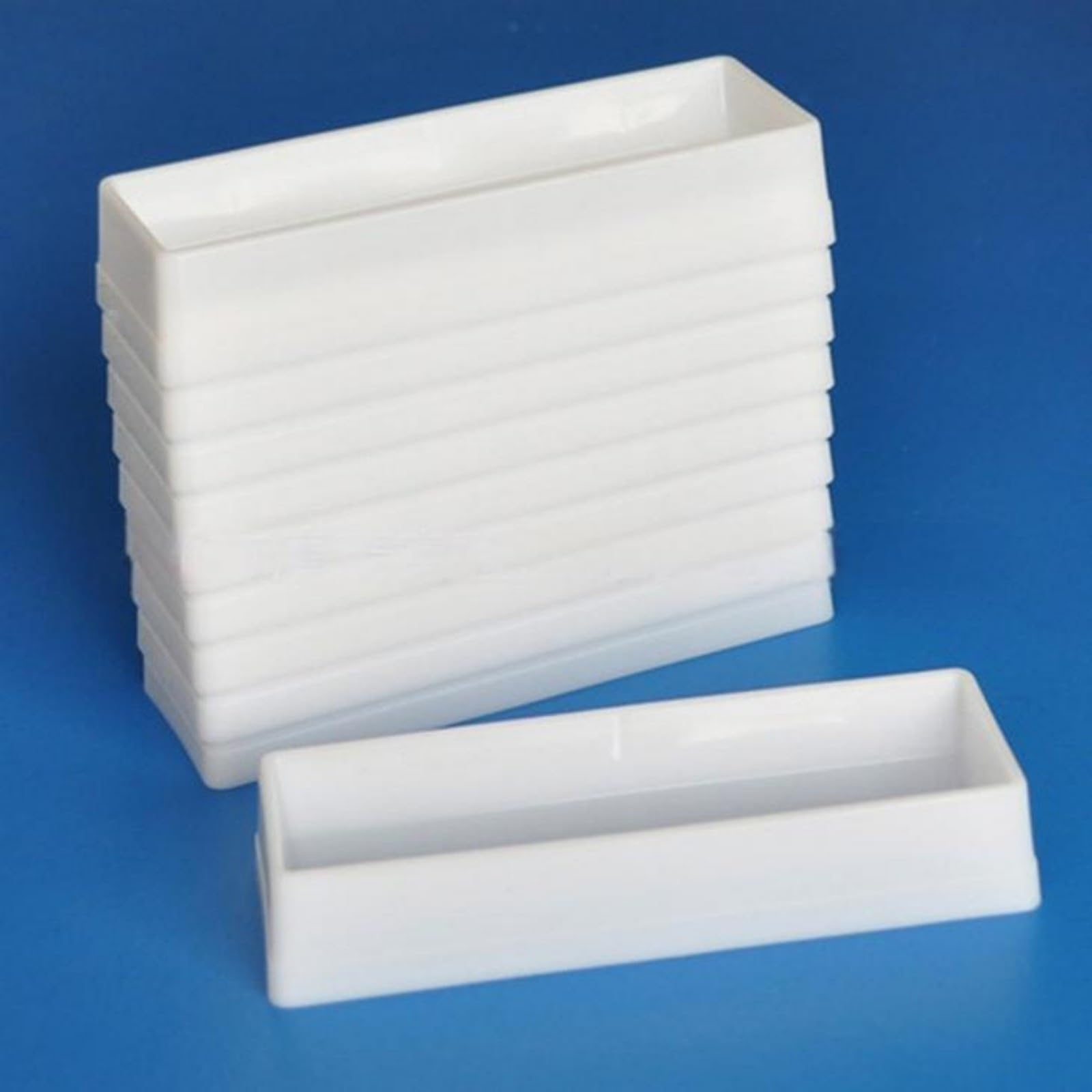 Depósito de reactivo laboratorio desechable 50 ml, 10, 30 o unidades, envase individual,Micropipetas(Wide edge,50pcs)