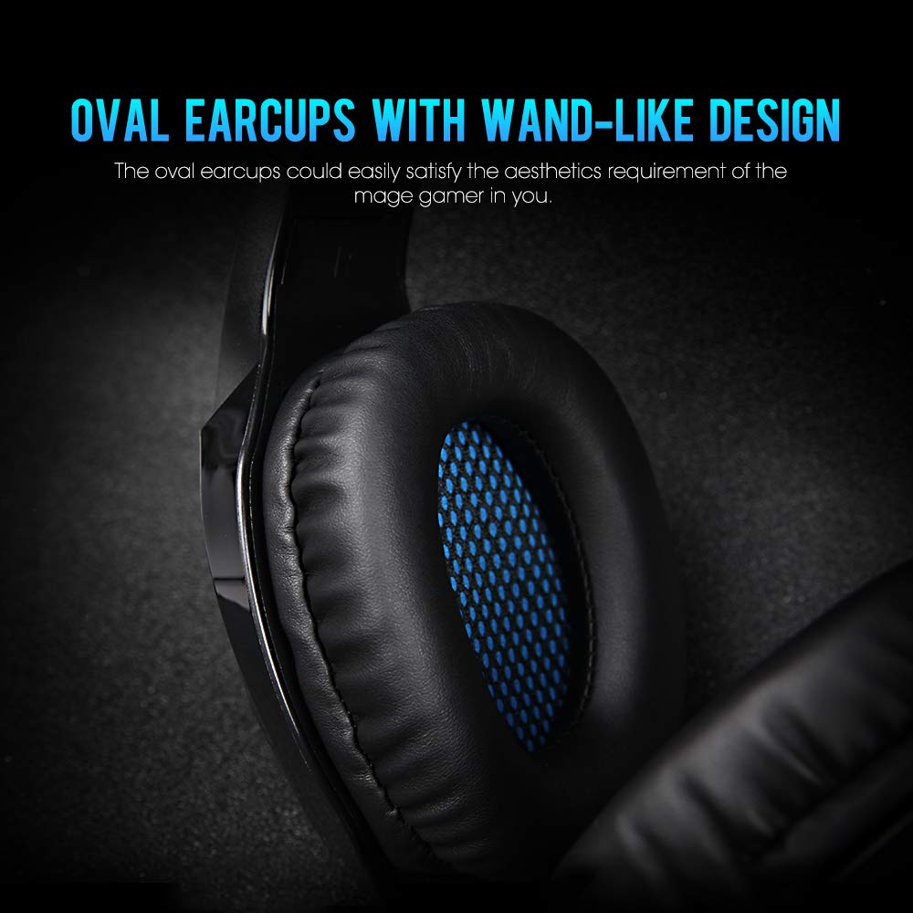 Sades SA807ステレオサウンド3.5mmワイヤードゲームヘッドセットヘッドフォン、PC/Mac / PS4 /ラップトップ/ipad/ipod/携帯電話用マイク付き。 Amazon.co.jp: Sades SA807ステレオサウンド3.5mmワイヤード