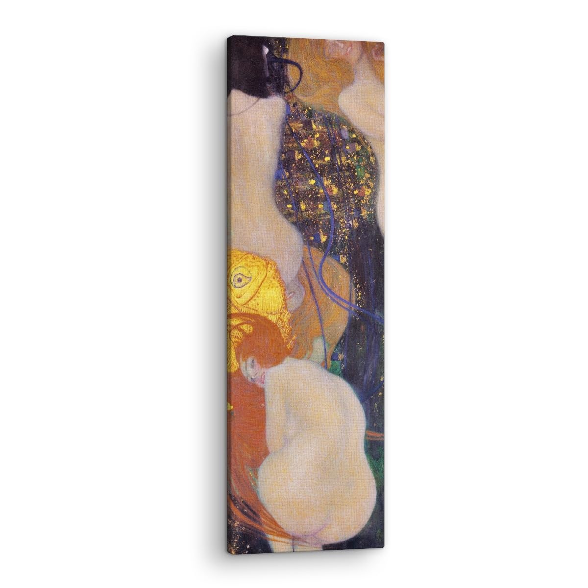 Artenor Quadro Klimt Gustav Pesci rossi, 30 x 90 cm - Made in Italy, Quadri Moderni Soggiorno, Camera da Letto, Cucina, Poster da Parete, Decorazioni Casa, Stampe Quadro su Tela Grandi Dimensioni