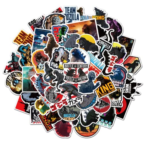 HNTR Godzilla vs Kong Pegatinas de King Kong Pegatinas Godzilla Cover