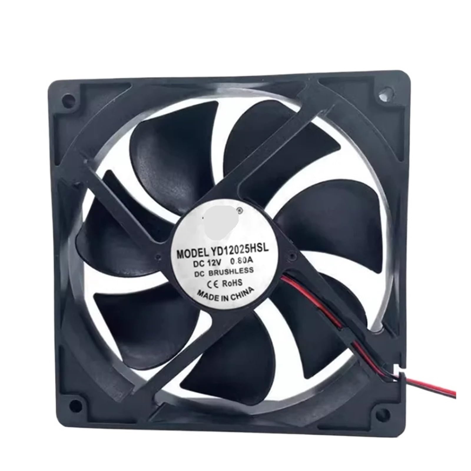 Mbpaihop One Color 120X120x25mm Yd12025hsl Dc12v 0.8A Cooling Fan