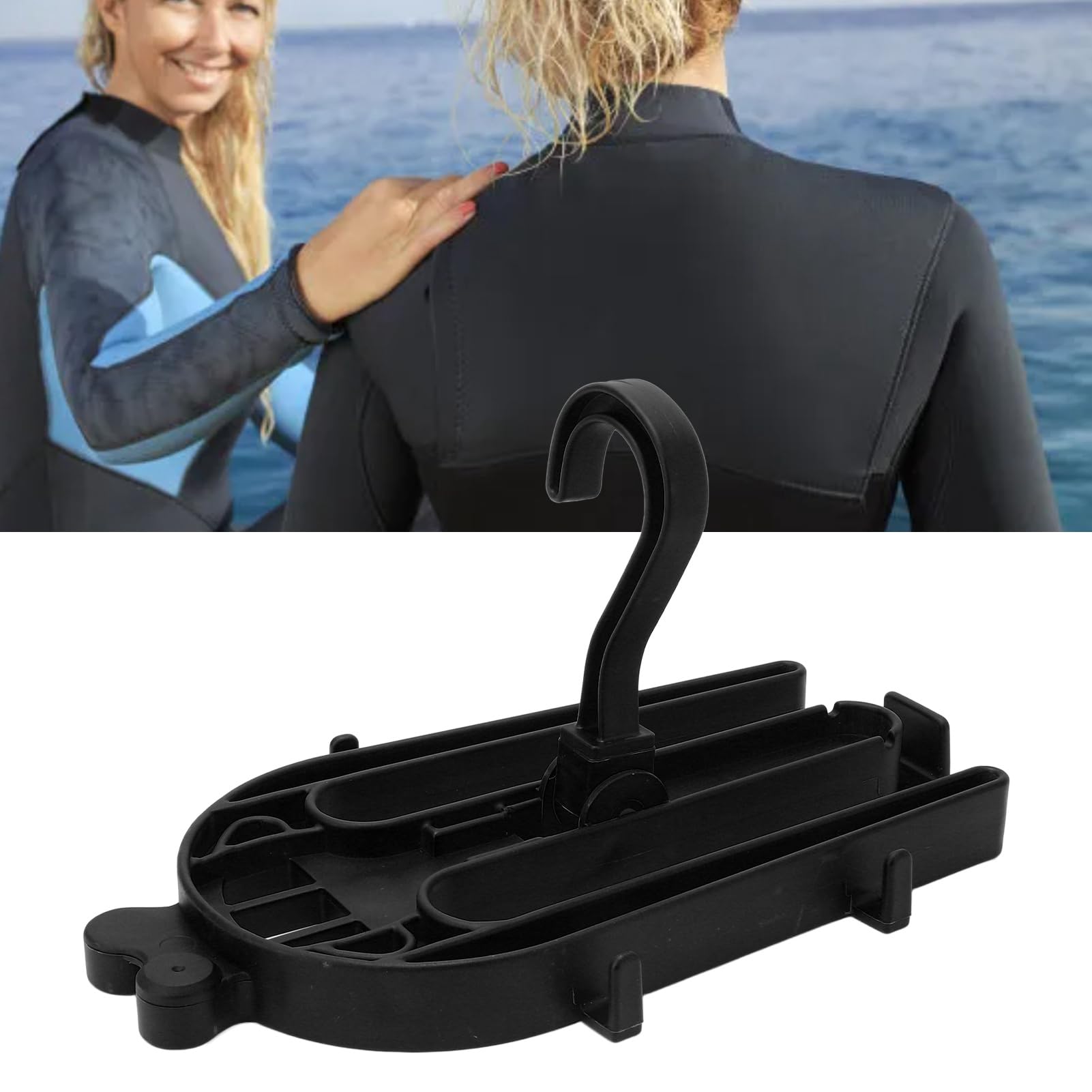 Percha para Trajes de Neopreno de Secado Rápido y Resistente para Surfear y Bucear, Evita la Deformación, para Todos los Trajes de Neopreno, Material ABS (#3)