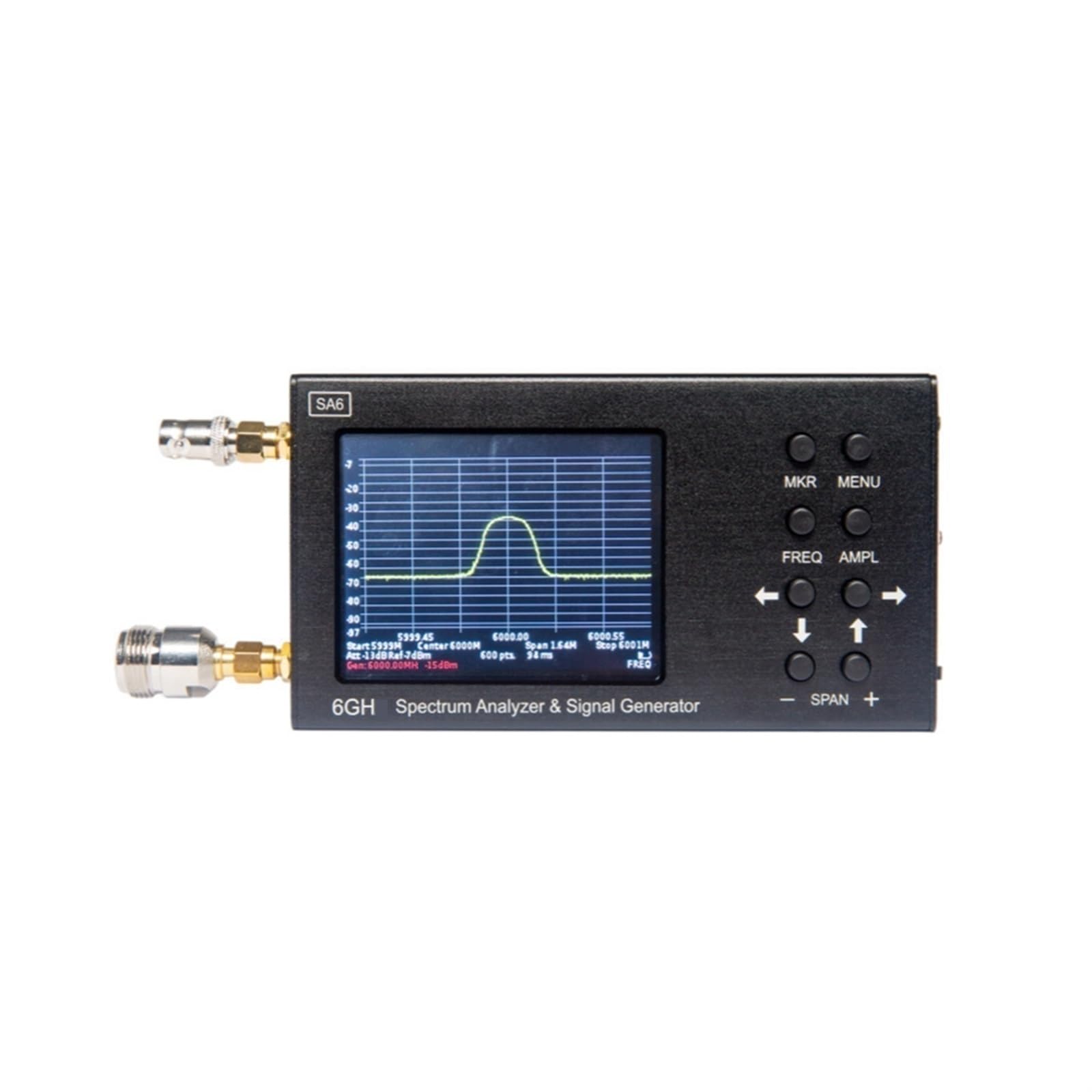 Analyseur De 6G, Écran Tactile Couleur 3.2 Pouces, WiFi 2500MA CDMA 35-6200M, Générateur Signal Sans Fil, Testeur PréCis
