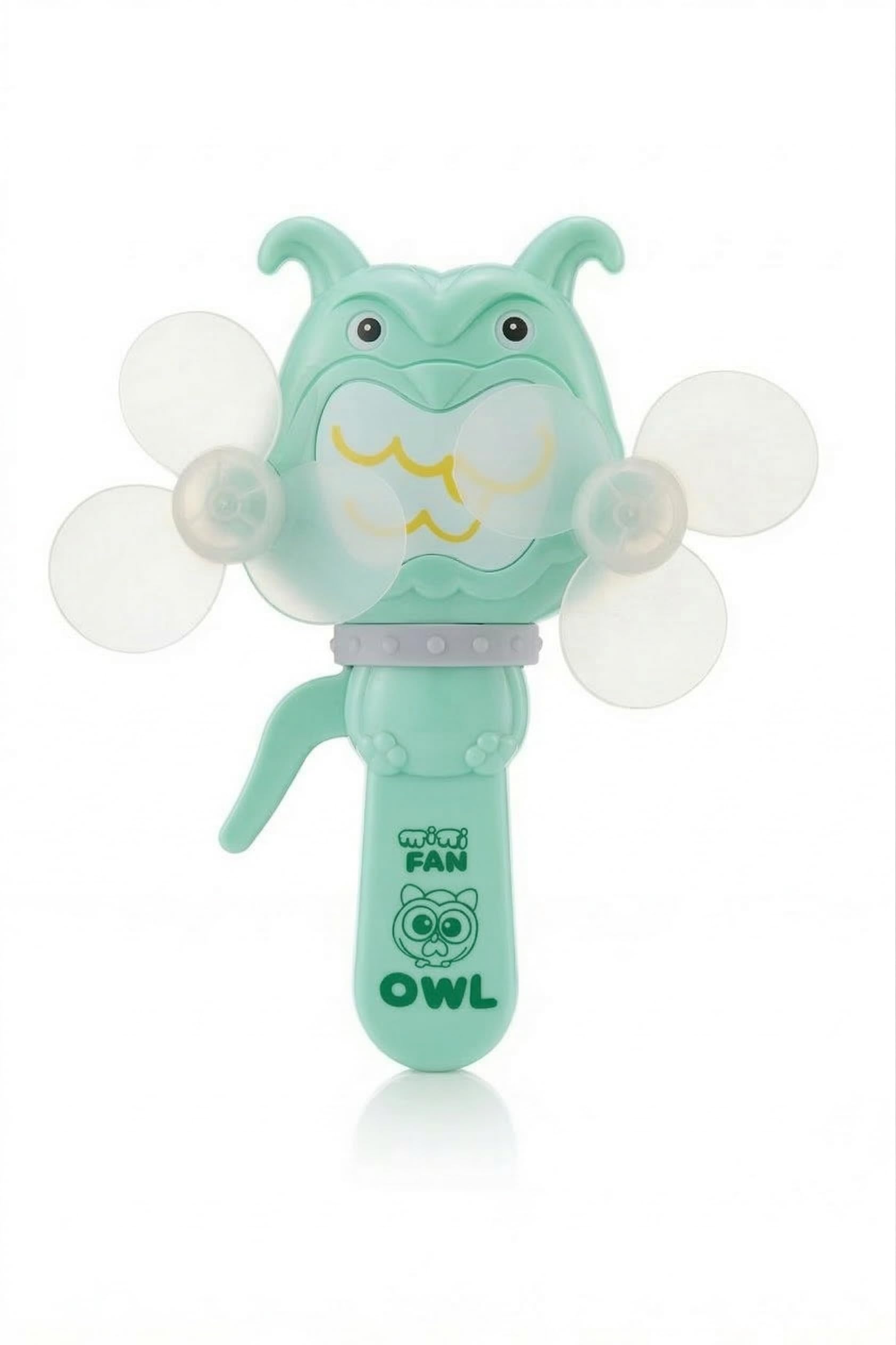 Awadh- Mini Hand Pressure Toy Fan For Kids,Travel | Easy To Use colour may vary hand fan toy fan Dual Wings GRN-image-31