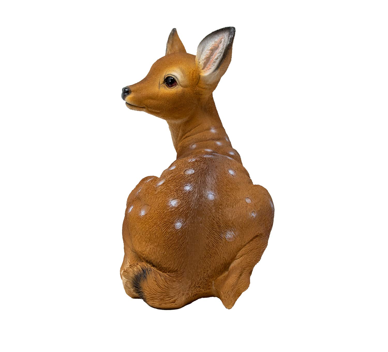 Benera REH Deko Figur Bambi Dekoration für Haus und Garten Innen Außen Rehkitz Braun 34 X 27 cm