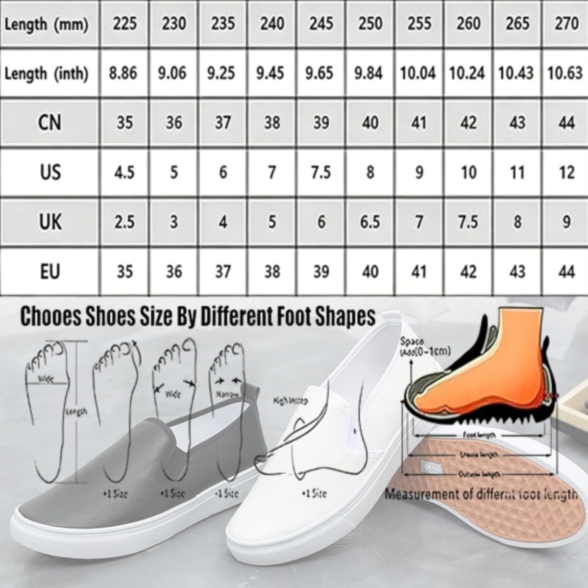 Zapatillas casuales de piel para mujer