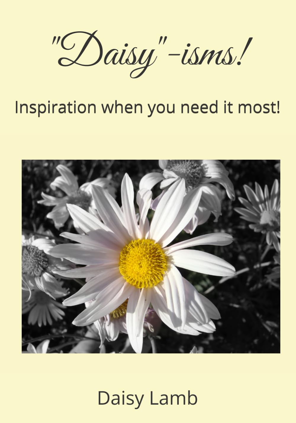 Daisy-ism's!: Inspiration when you need it most!