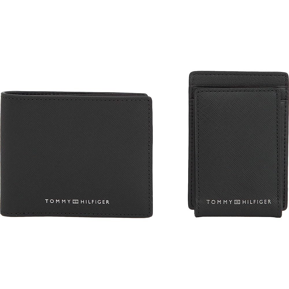 Tommy Hilfiger Gifting Mini Wallet and CC Holder Black