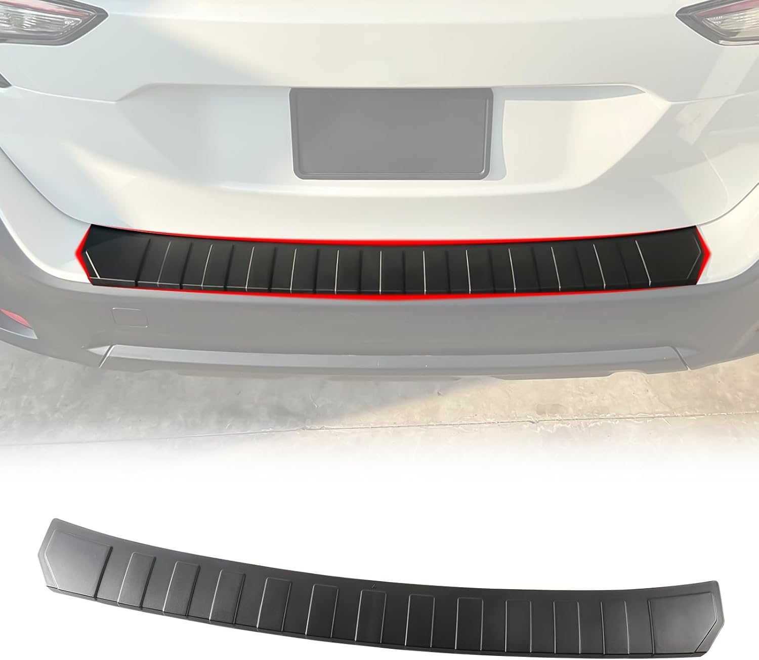 Rear Bumper Protector Compatible with Subaru Outback 2020-2025, Rear Bumper Guard for Outback for Subaru Outback 2021+
