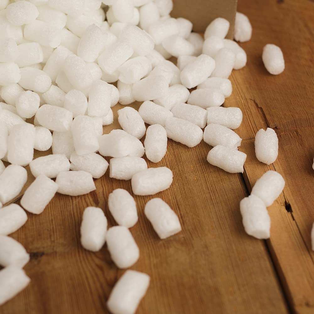 400L BIO green Verpackungschips Packpolster Füllmaterial Polsterchips Füllchips | Hansepack24