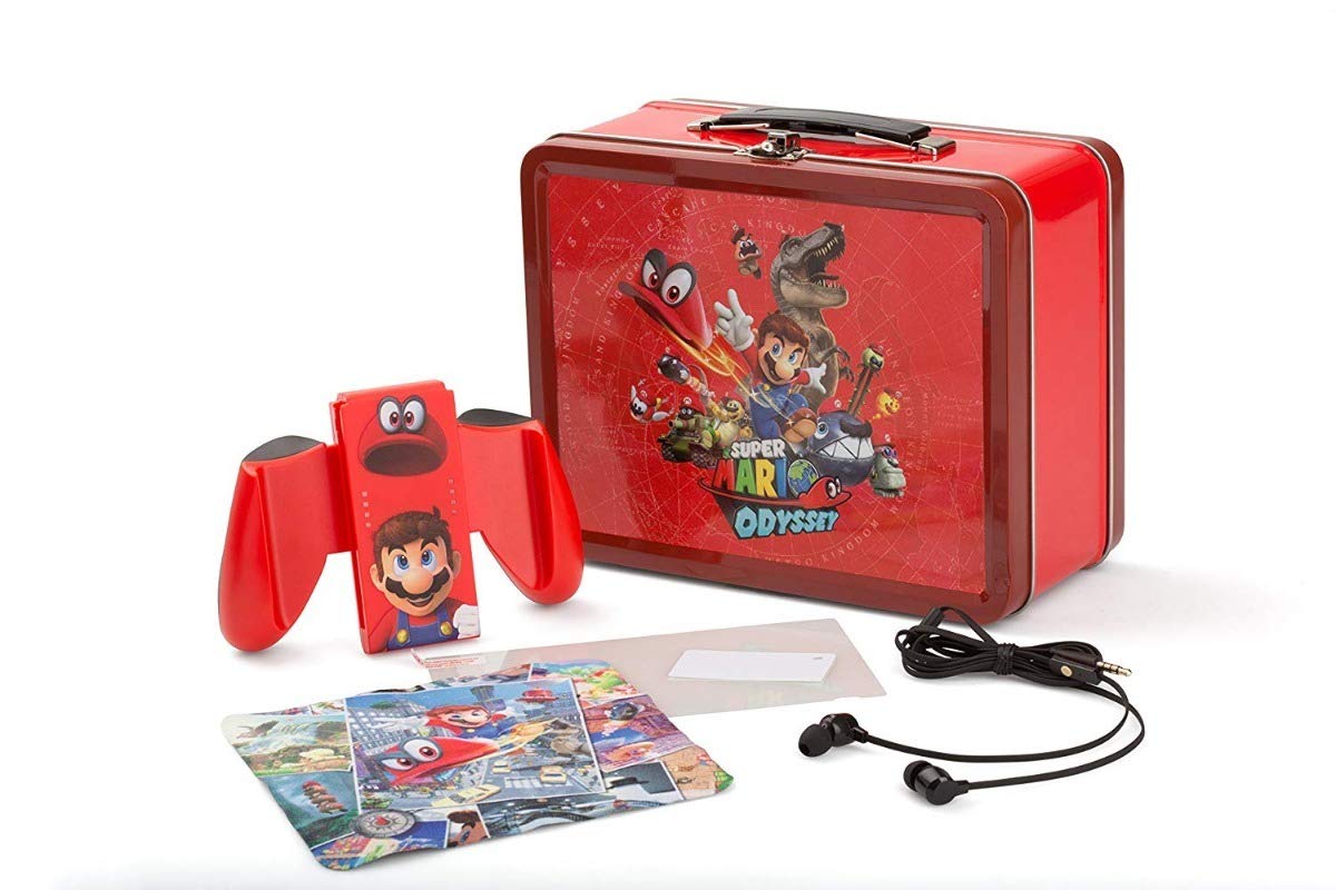 PowerA Collectible Lunchbox Kit for Nintendo Switch - Super Mario Odyssey: Cityscape Edition